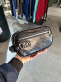 شوزبگ دستی چرم طبیعی طرحدار