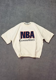 تیشرت باکسی مردانه پارچه دورس سه نخ مدل NBA