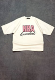 تیشرت باکسی مردانه پارچه ماکان طرح NBA