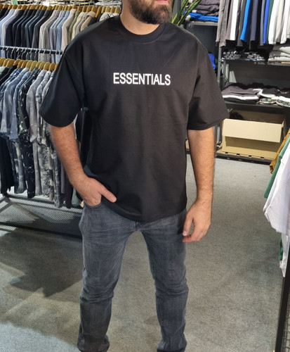 تیشرت باکسی مردانه مدل essentials