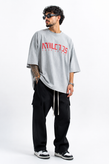 تیشرت باکسی مردانه پارچه ماکان مدل fear of god
